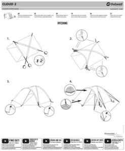 Outwell Cloud 2 Tent -Easy Camp Shop 111043v20 081