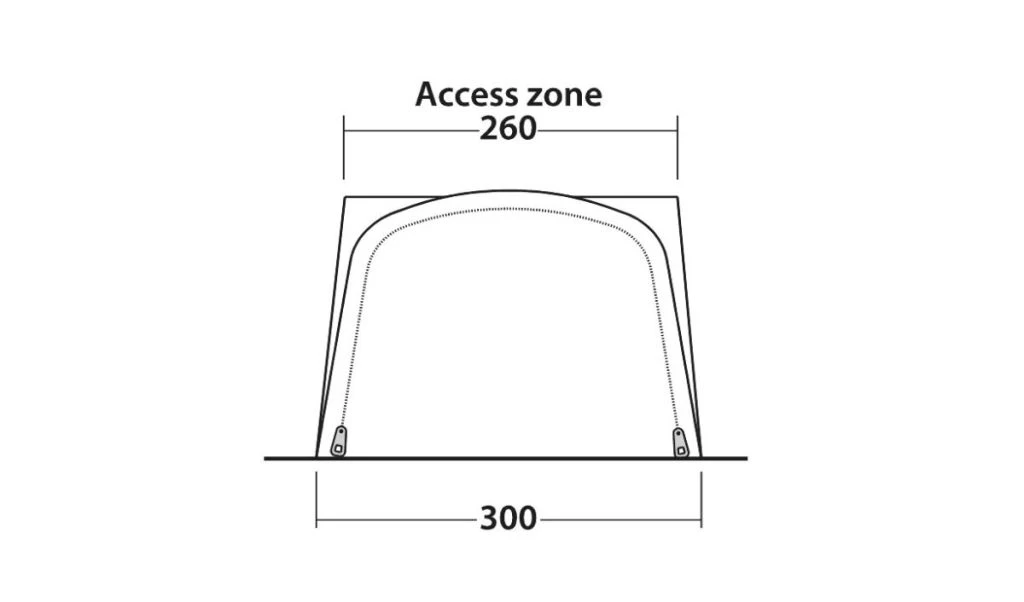 Outwell Newburg 260 Drive Away Awning 9 Outwell Newburg 260 Drive Away Awning - Image 9