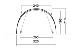 Outwell Lakecrest Drive Away Awning -Easy Camp Shop 111166 lakecrest drawing other5