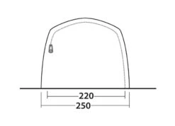 Outwell Oakwood 3 Tent -Easy Camp Shop 111208 oakwood 3 drawing other5