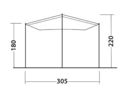 Outwell Fieldcrest Canopy -Easy Camp Shop 111239 fieldcrest canopy drawing other5
