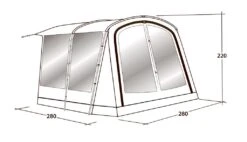 Outwell Universal Awning Size 1 -Easy Camp Shop 111290 universal awning size 1 drawing perspective2