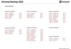 Outwell Universal Tent Awning Size 6 -Easy Camp Shop 11129513