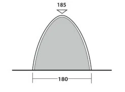 Outwell Free Standing Inner Tent L 10 Outwell Free Standing Inner Tent L -Easy Camp Shop 111340 free standing inner l drawing other4