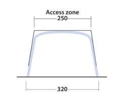 Outwell Touring Shelter Air 15 Outwell Touring Shelter Air -Easy Camp Shop 111358 touring shelter air drawing other4