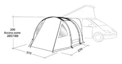 Easy Camp Shamrock Drive Away Awning -Easy Camp Shop 120398