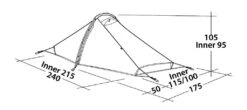 Robens Starlight 2 Tent 11 Robens Starlight 2 Tent -Easy Camp Shop 130259 starlight 2 drawing perspective 2
