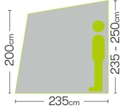 Quest Falcon Air 220 Porch Awning -Easy Camp Shop a3500a 6 photo