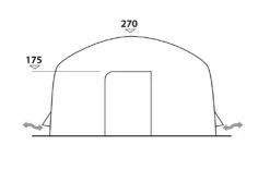 Robens Aero Yurt Air Tent Package -Easy Camp Shop aero yurt measurements