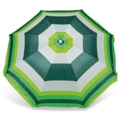 Yello UV Striped Parasol - Random Colour -Easy Camp Shop bgg1305 yello green striped parasol top 1024x1024 2x
