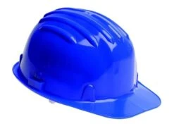 Warrior Safety Helmet One Size -Easy Camp Shop blue helmet