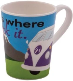 Quest Home Is Where You Park It Mug (Camper Van)