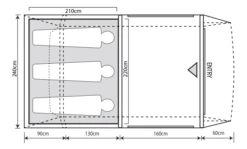 Outdoor Revolution Camp Star 350 Air Tent Bundle (2022) 22 Outdoor Revolution Camp Star 350 Air Tent Bundle (2022) -Easy Camp Shop campstar 350 2 1