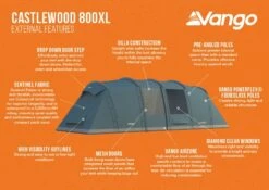 Vango Castlewood 800XL Tent Package 16 Vango Castlewood 800XL Tent Package -Easy Camp Shop castlewood 800xl infographic