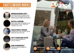 Vango Castlewood 800XL Tent Package 15 Vango Castlewood 800XL Tent Package -Easy Camp Shop castlewood 800xl infographic2