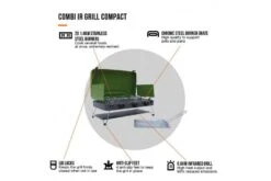 Vango Combi IR Compact Grill Cooker -Easy Camp Shop combi ir grill compact 4