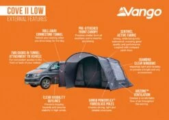 Vango Cove II Low Drive Away Awning -Easy Camp Shop cove ii low 1
