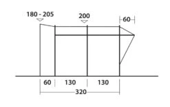 Easy Camp Wimberly Drive Away Awning 14 Easy Camp Wimberly Drive Away Awning -Easy Camp Shop dimensions diagram