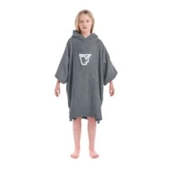 Junior Changing Dry Robe, Rock Grey