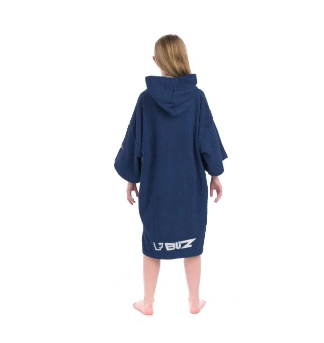 Junior Changing Dry Robe, Deep Navy 7 Junior Changing Dry Robe, Deep Navy - Image 7