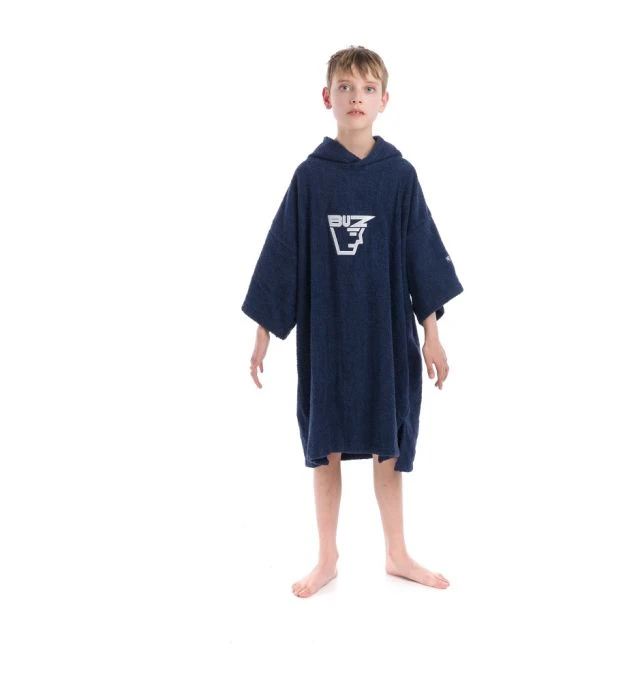 Junior Changing Dry Robe, Deep Navy 1 Junior Changing Dry Robe, Deep Navy