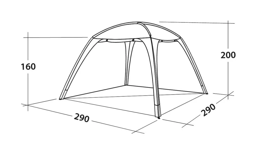 Easy Camp Day Lounge Tent 3 Easy Camp Day Lounge Tent - Image 3