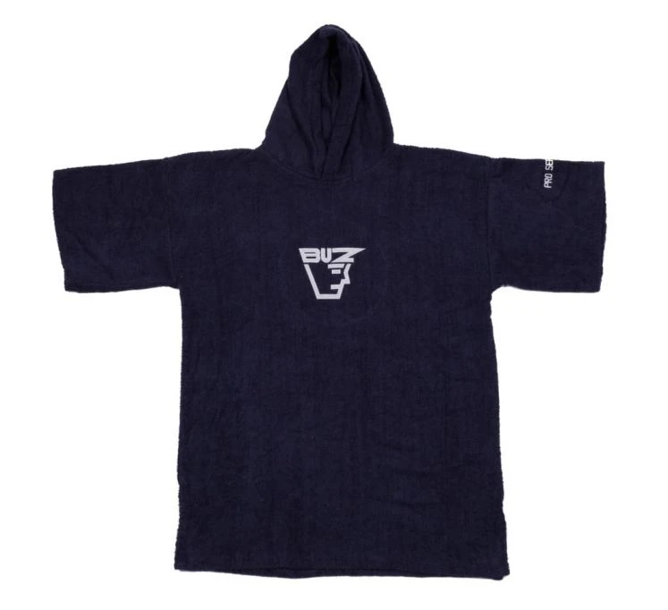 Junior Changing Dry Robe, Deep Navy 2 Junior Changing Dry Robe, Deep Navy - Image 2