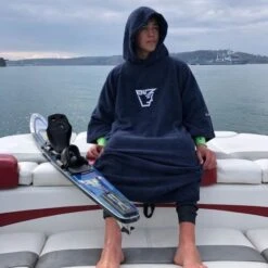 Junior Changing Dry Robe, Deep Navy 12 Junior Changing Dry Robe, Deep Navy -Easy Camp Shop juniors deep navy changing robe3