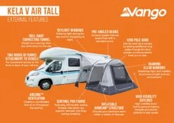 Vango Kela V Tall AirAway Drive Away Awning -Easy Camp Shop kela v air tall