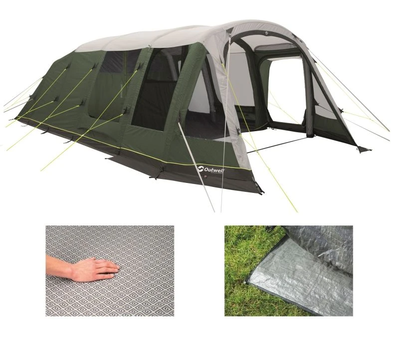 Outwell Knightdale 8PA Air Tent Package 1 Outwell Knightdale 8PA Air Tent Package