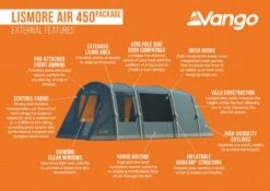 Vango Lismore Air 450 Tent Package 29 Vango Lismore Air 450 Tent Package -Easy Camp Shop lismore air 450 package medium