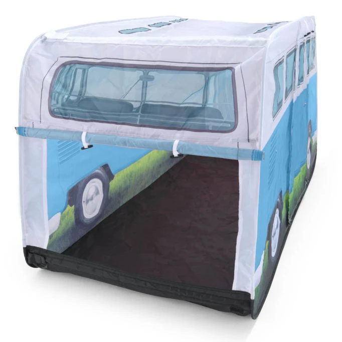 Volkswagen VW Campervan Kids Blue Pop Up Tent 12 Volkswagen VW Campervan Kids Blue Pop Up Tent - Image 12