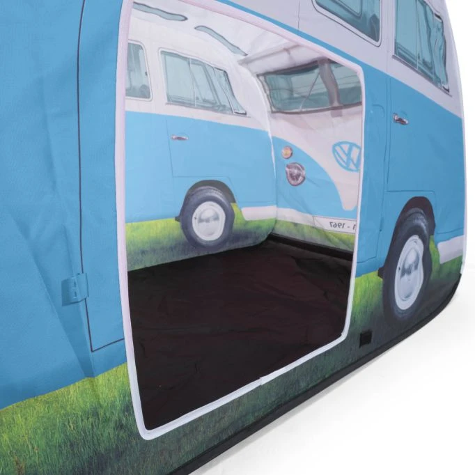 Volkswagen VW Campervan Kids Blue Pop Up Tent 13 Volkswagen VW Campervan Kids Blue Pop Up Tent - Image 13