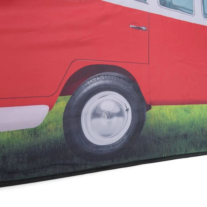 Volkswagen VW Campervan Kids Red Pop Up Tent 16 Volkswagen VW Campervan Kids Red Pop Up Tent - Image 16