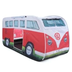Volkswagen VW Campervan Kids Red Pop Up Tent 22 Volkswagen VW Campervan Kids Red Pop Up Tent -Easy Camp Shop ol0180 2 3