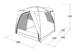 Outwell Beachcrest Driveaway Awning -Easy Camp Shop outwell beachcrest dimensions