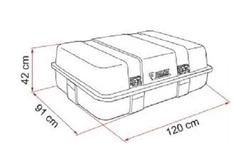 Fiamma Ultra-Box 2 Top Box 2 Fiamma Ultra-Box 2 Top Box - Image 2