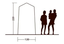 Outwell Seahaven Comfort Station Single Utility Tent -Easy Camp Shop seahaven comfort station single standing height