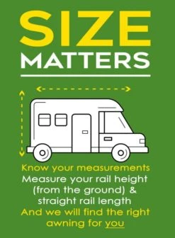 Outdoor Revolution Cayman F/G Mid Drive Away Awning 35 Outdoor Revolution Cayman F/G Mid Drive Away Awning -Easy Camp Shop size matters 22