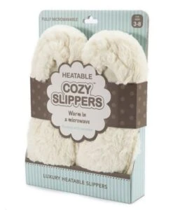 Cozy Plush Warmies Heatable Slippers -Easy Camp Shop slippers 2