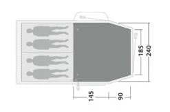 Outwell Springwood 4 Flat Woven Carpet 7 Outwell Springwood 4 Flat Woven Carpet -Easy Camp Shop springwood 4