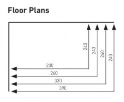 Sunncamp Swift Sun Canopy 260 12 Sunncamp Swift Sun Canopy 260 -Easy Camp Shop swift sun canopy 390 330 260 200 floor plan