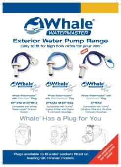 Whale Watermaster EP1612 High Flow Pump -Easy Camp Shop whalewatermasterpumprange 0414 page 001