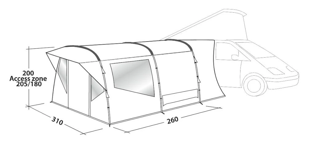 Easy Camp Wimberly Drive Away Awning 10 Easy Camp Wimberly Drive Away Awning - Image 10